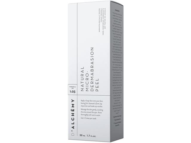 D'ALCHEMY Peeling do twarzy interakcje ulotka peeling - 50 ml