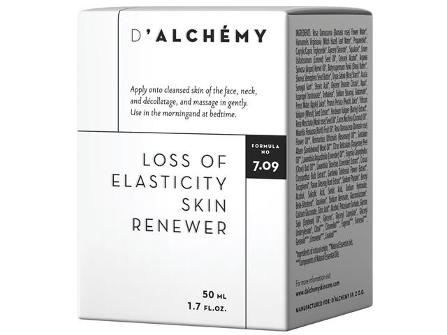 D'ALCHEMY Przeciwstarzeniowy Krem do cery suchej i wrażliwej interakcje ulotka   50 ml