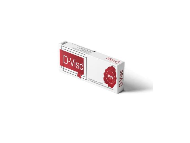 D-Visc HA 1% interakcje ulotka roztwór do wstrzykiwań dostawowych 20 mg/2ml 1 amp.-strz. po 2 ml