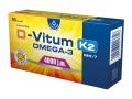 D-Vitum 4000 j.m. K2 MK7 Omega-3 interakcje ulotka kapsułki miękkie  40 kaps.