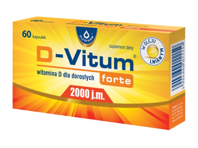 D Vitum Forte 4000 Jm Ulotka Dawkowanie Zastosowanie