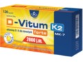 D-Vitum Forte 2000 j.m. K2 interakcje ulotka kapsułki  120 kaps.