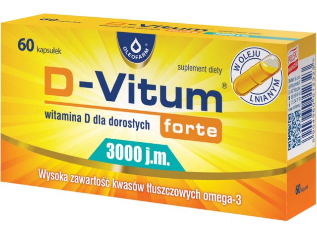 D Vitum Forte 3000 Jm Ulotka Dawkowanie Zastosowanie