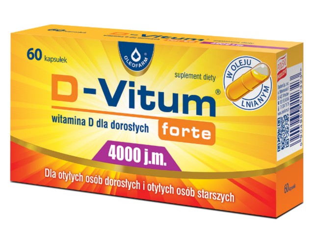 D Vitum Forte 4000 Jm Ulotka Dawkowanie Zastosowanie