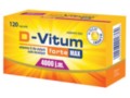 D-Vitum Forte Max 4000 j.m. interakcje ulotka kapsułki  120 kaps.