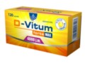 D-Vitum Forte Max 4000 j.m. interakcje ulotka kapsułki  120 kaps.