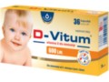 D-Vitum Witamina D 600 j.m. dla niemowląt interakcje ulotka kapsułki twist-off  36 kaps.