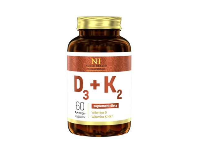 D3 + K2 interakcje ulotka kapsułki - 60 kaps.