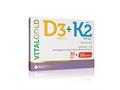 D3+K2 Vitalgold interakcje ulotka tabletki  30 tabl.
