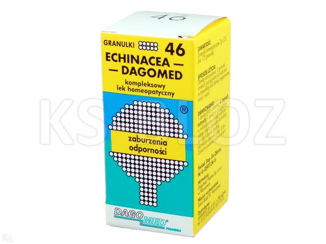 DAGOMED 46 Echinacea -zab.odporności interakcje ulotka granulki  7 g