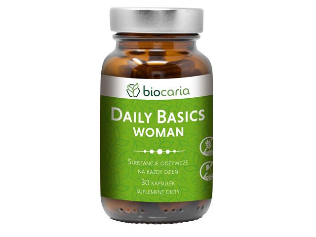 Daily Basics Woman interakcje ulotka kapsułki - 30 kaps. (słoik)