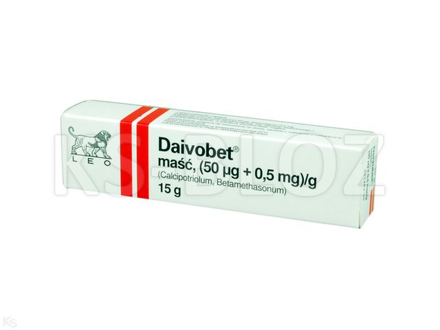 Daivobet interakcje ulotka maść (50mcg+500mcg)/g 15 g (tub.)