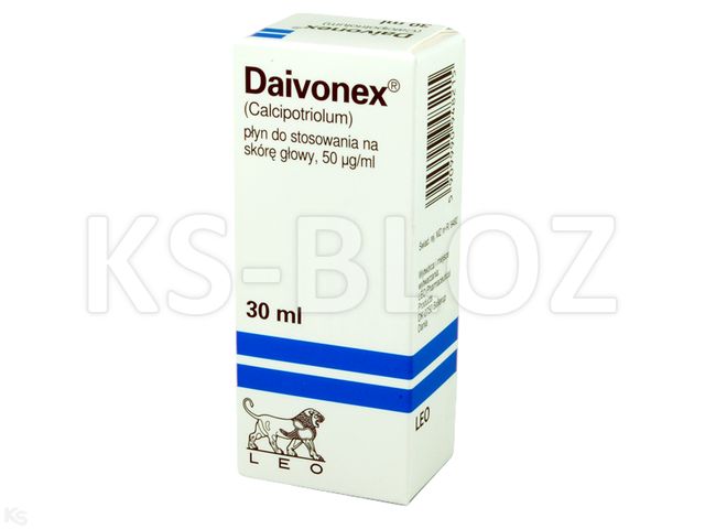 Daivonex interakcje ulotka płyn do stosowania na skórę 50 mcg/g 30 ml