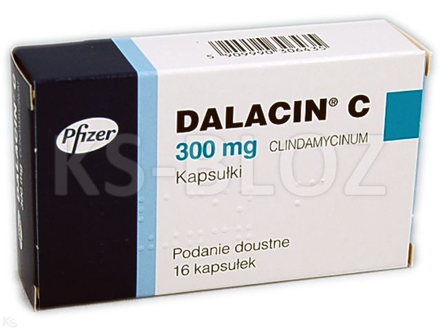 Dalacin C interakcje ulotka kapsułki 300 mg 16 kaps. | 2 blist.po 8 szt.