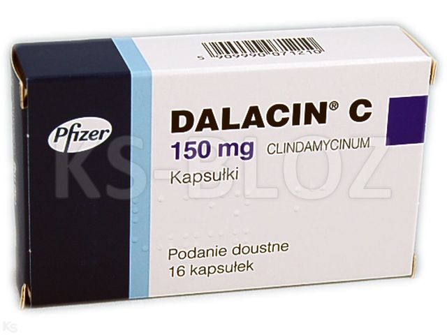 Dalacin C interakcje ulotka kapsułki 150 mg 