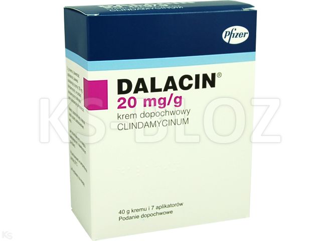 Dalacin interakcje ulotka krem dopochwowy 20 mg/g 