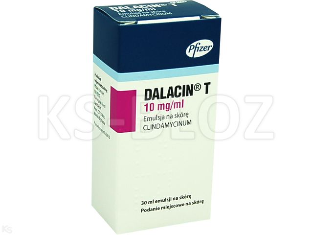 Dalacin T interakcje ulotka emulsja na skórę 10 mg/ml 30 ml