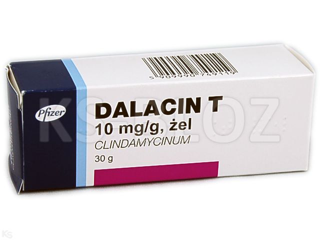 Dalacin T interakcje ulotka żel 0,01 g/g 30 g