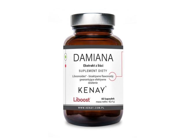 Damiana interakcje ulotka kapsułki - 60 kaps.