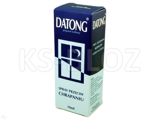 Datong Krople d/nosa p/chrap. interakcje ulotka   10 ml