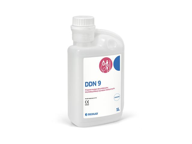 DDN 9 interakcje ulotka płyn dezynfekujący - 1 l (but.z dozown.)