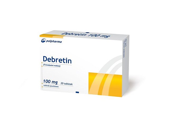 Debretin interakcje ulotka tabletki powlekane 100 mg 20 tabl. | blister