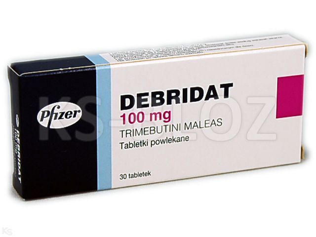 Debridat interakcje ulotka tabletki powlekane 100 mg 