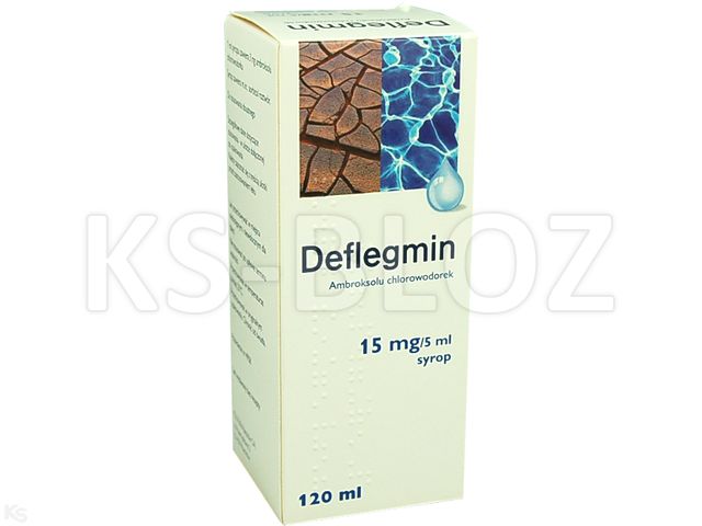Deflegmin Junior interakcje ulotka syrop 15 mg/5ml 120 ml