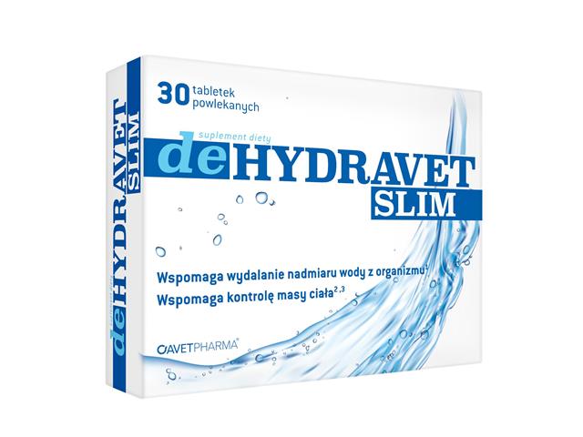 Dehydravet Slim interakcje ulotka tabletki powlekane  30 tabl.