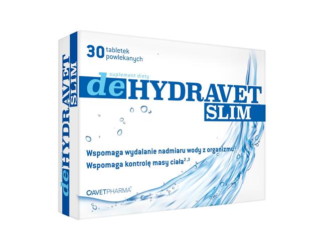 Dehydravet Slim interakcje ulotka tabletki powlekane - 30 tabl.