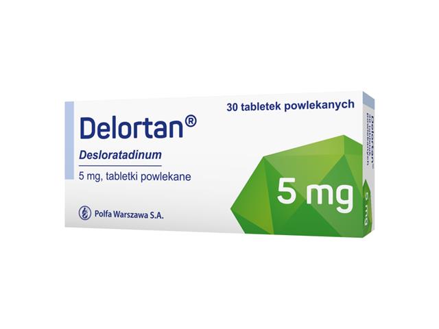 Delortan interakcje ulotka tabletki powlekane 5 mg 