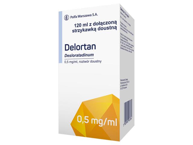 Delortan interakcje ulotka roztwór doustny 500 mcg/ml 