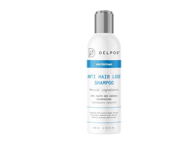DELPOS Anti Hair Loss Shampoo Szampon przeciw wypadaniu włosów interakcje ulotka szampon - 200 ml