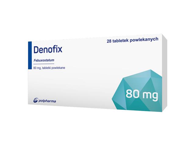 Denofix interakcje ulotka tabletki powlekane 80 mg 28 tabl.