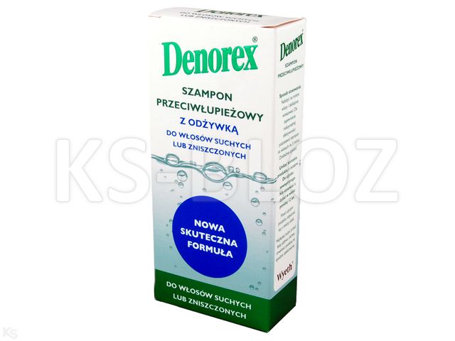 DENOREX REGULAR DRY Szamp.z odż. p/łupież.wł.suche interakcje ulotka  - 125 ml