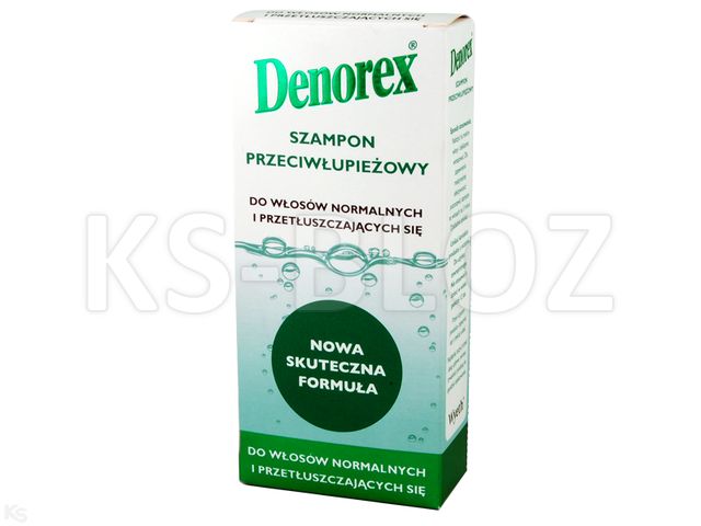 DENOREX REGULAR NORMAL Szamp. p/łupież.wł./norm.tł. interakcje ulotka  - 125 ml