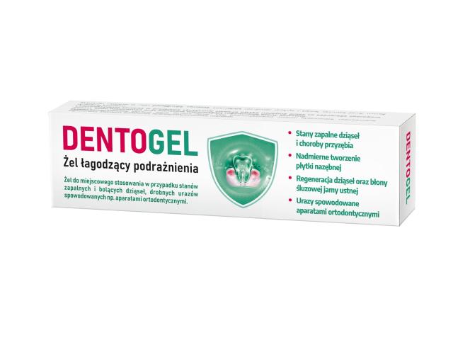 Dentogel interakcje ulotka żel - 8 g