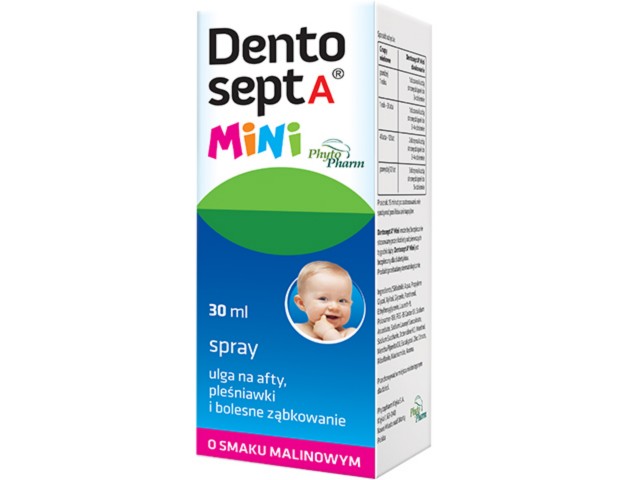 Dentosept A Mini interakcje ulotka spray - 30 ml