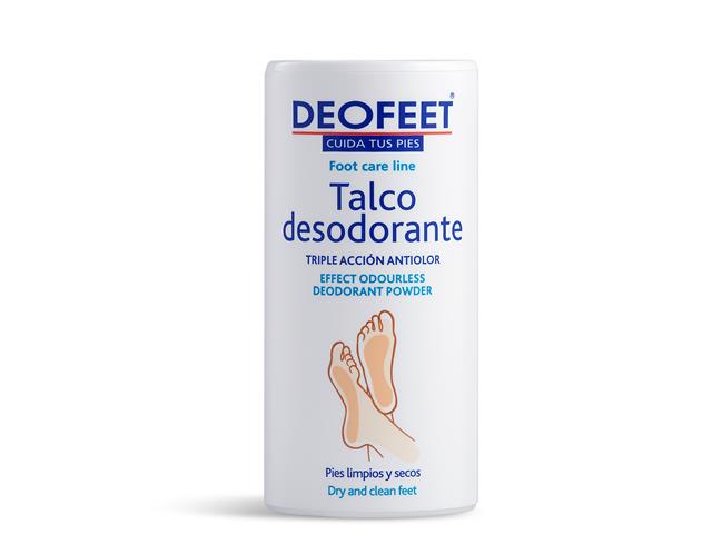 DEOFEET dezodorujący talk do stóp o potrójnym działaniu interakcje ulotka puder - 100 g