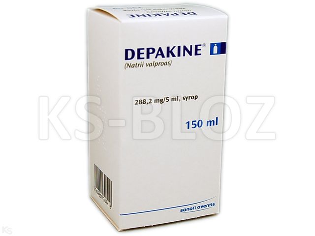 Depakine interakcje ulotka syrop 288,2 mg/5ml 150 ml