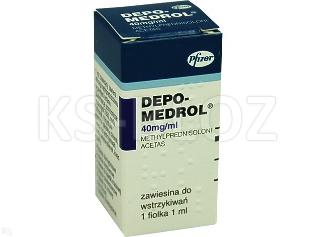 Depo-Medrol interakcje ulotka zawiesina do wstrzykiwań 40 mg/ml 1 fiol. po 1 ml