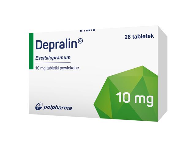 Depralin interakcje ulotka tabletki powlekane 10 mg 28 tabl. | 2 blist.po 14 szt.