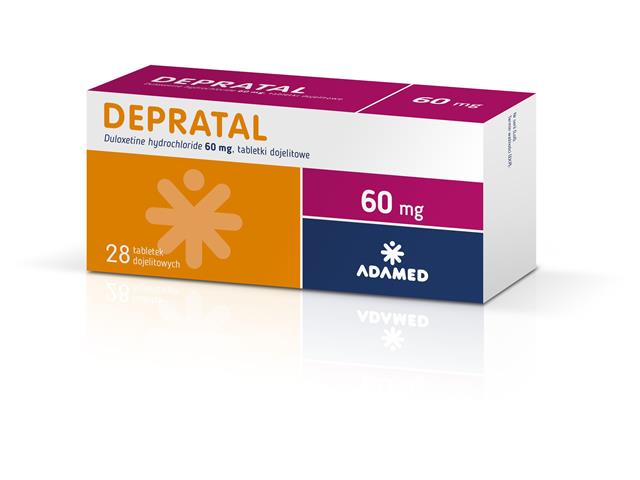 Depratal interakcje ulotka tabletki dojelitowe 60 mg 28 tabl.