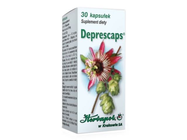 Deprescaps interakcje ulotka kapsułki  30 kaps.