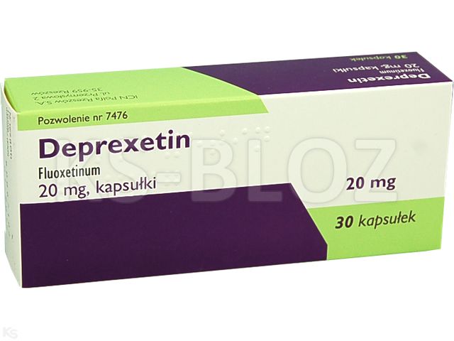 Deprexetin interakcje ulotka kapsułki 20 mg 30 kaps.
