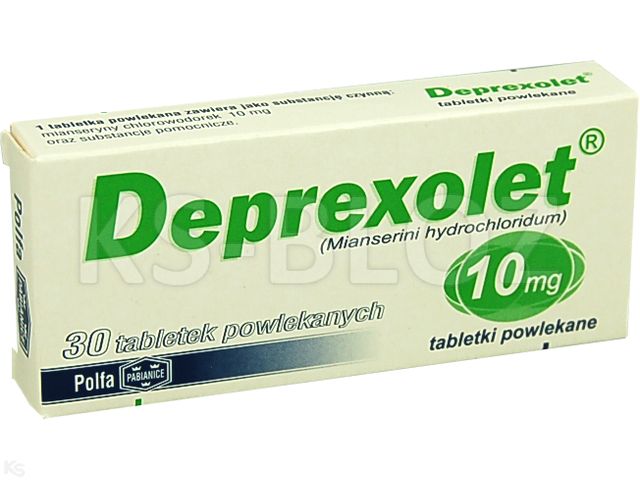 Deprexolet interakcje ulotka tabletki powlekane 10 mg 