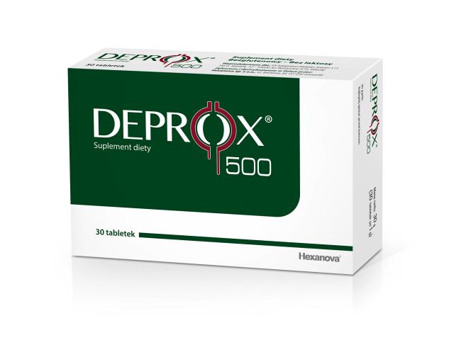 Deprox 500 interakcje ulotka tabletki - 30 tabl.