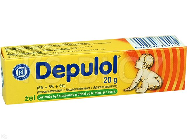 Depulol interakcje ulotka żel (50mg+50mg+60mg)/g 20 g