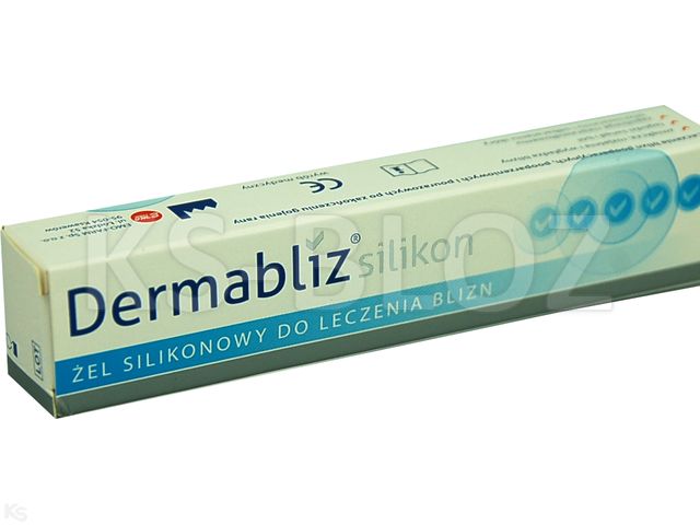 Dermabliz Żel na blizny silikonowy interakcje ulotka   15 g