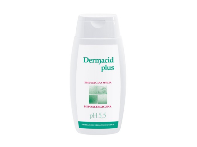 Dermacid Plus Emulsja do mycia hipoalergiczna interakcje ulotka emulsja - 220 ml (but.)